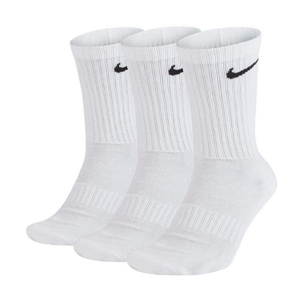 NIKE Unisex U Nk Everyday Cush Crew 3pr Socks