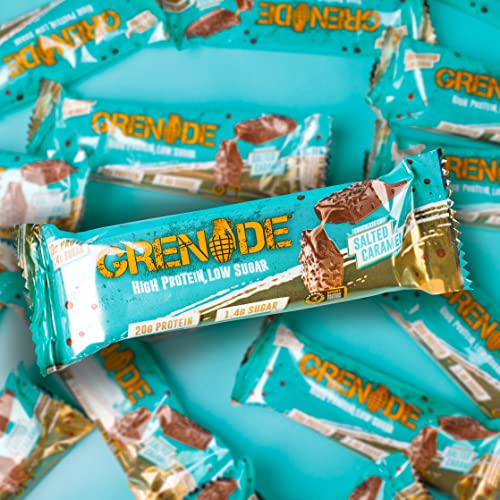 Grenade High Protein, Low Sugar Bar - White Chocolate Cookie, 12 x 60 g