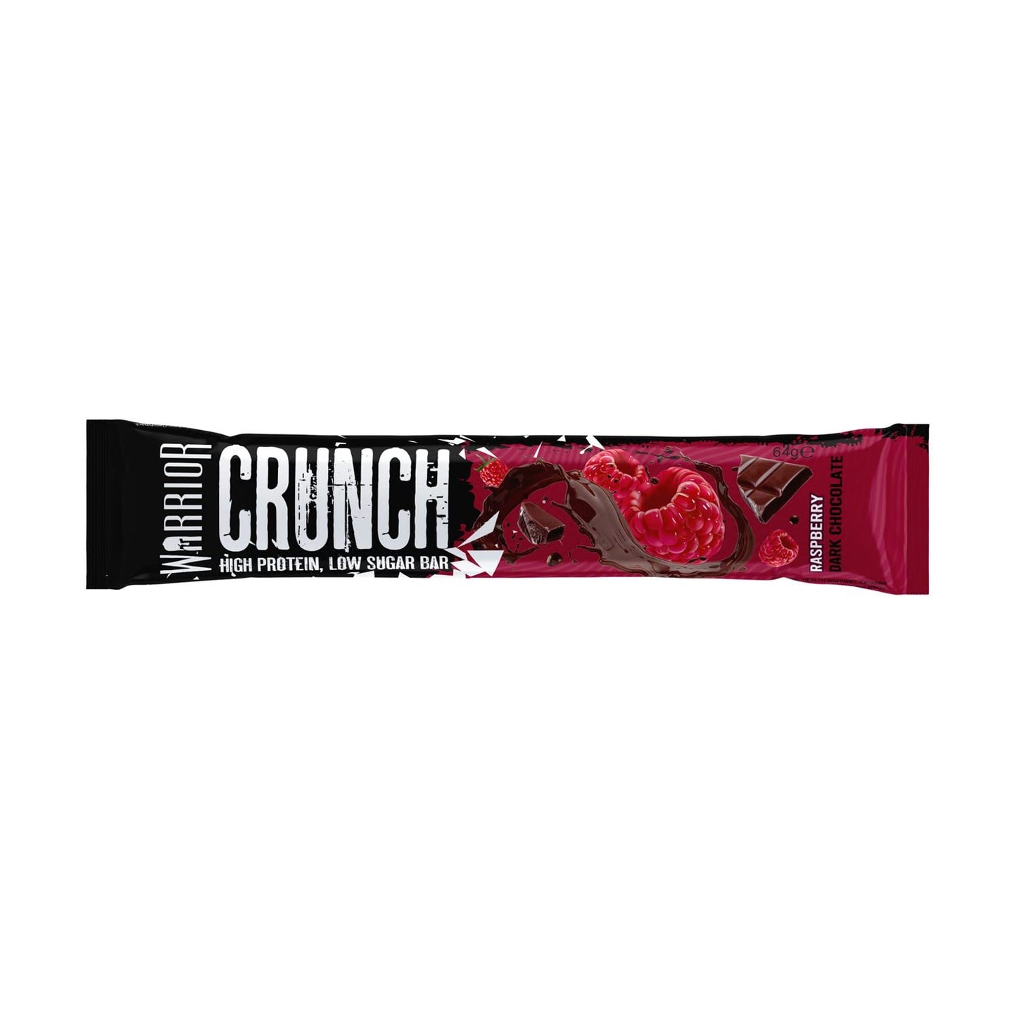 Warrior Crunch - High Protein Bars - 20g Protein Each Bar - Low Carb, Low Sugar Snack - 12 Pack x 64g (Variety Pack)