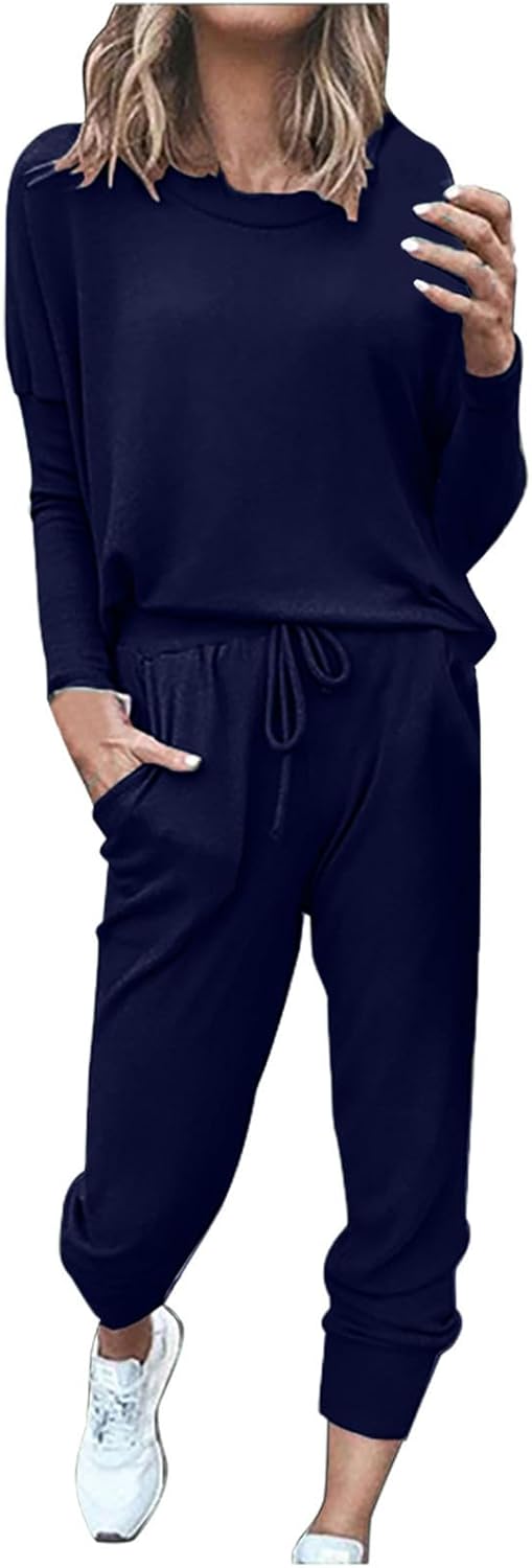 AMhomely Tracksuit Womens Full Set Lounge Wear Sets Oversized