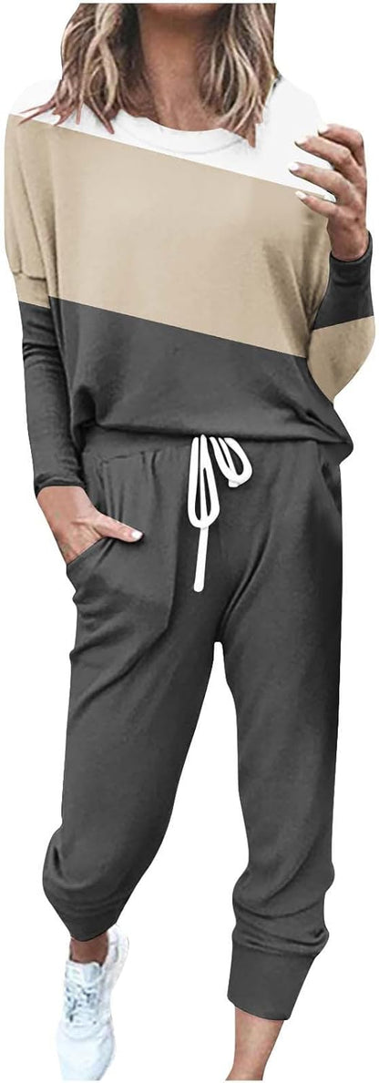 AMhomely Tracksuit Womens Full Set Lounge Wear Sets Oversized