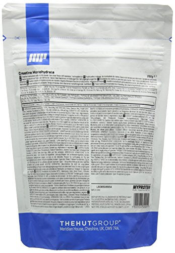 MyProtein Creatine Monohydrate Powder - 250g - Scientifically Proven to Help Increase Power and Physical Performance