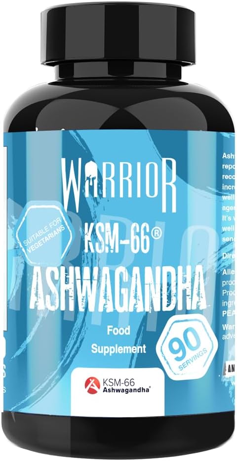 Warrior Ashwagandha KSM-66 Root Extract 300mg