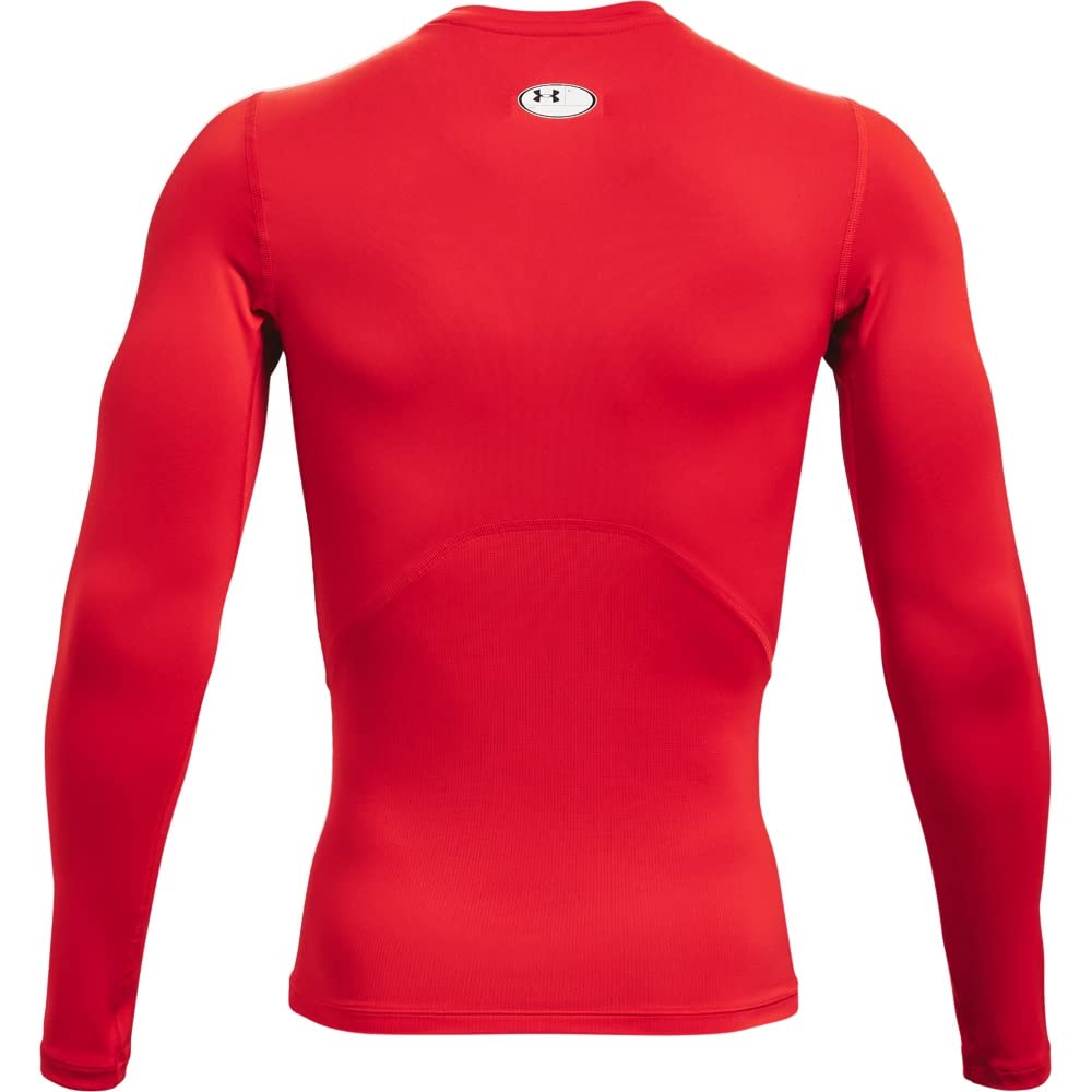 Under Armour Men's Ua Hg Armour Comp Ls Long-Sleeve Sports Top, Breathable Long-Sleeved Top for Men (Pack of 1)