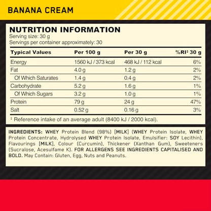 Optimum Nutrition Gold Standard Whey Protein
