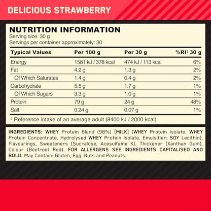 Optimum Nutrition Gold Standard Whey Protein