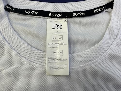 Boyzn 1, 3 or 5 Pack Men's Workout Running Shirts, Dry Fit Moisture Wicking T-Shirts, Sports Gym Athletic Short Sleeve Shirts