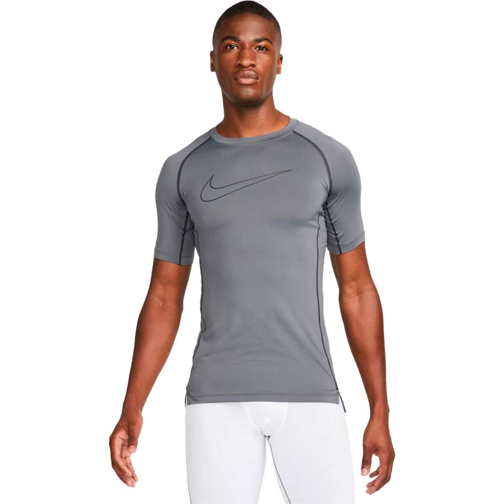 NIKE Men's M Np Df Tight Top Ss T-Shirt