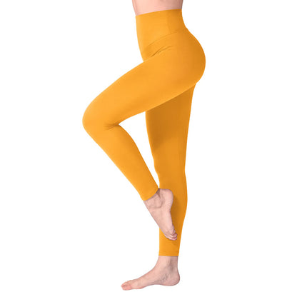 SINOPHANT High Waisted Leggings for Women, Buttery Soft Elastic Opaque Tummy Control Leggings, Plus Size Workout Gym Yoga