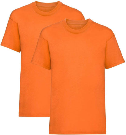 Listers Schoolwear Boys T-Shirt (Pack of 2) 100% Cotton 1-15 Years