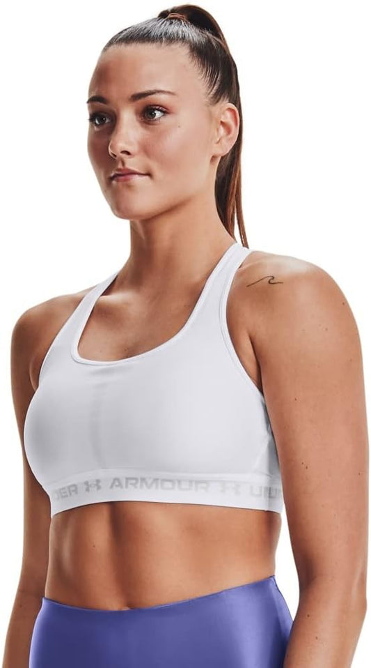 Under Armour Women's Crossback Mid Impact Sports Bra
