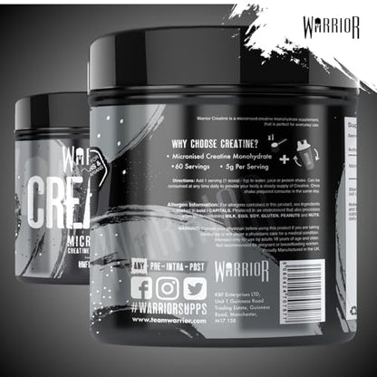 Warrior Creatine Monohydrate Powder 300g