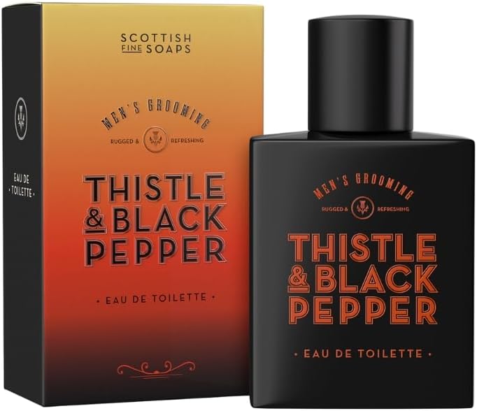 Scottish Fine Soaps Men's Grooming Thistle & Black Pepper Eau de Toilette 100ml