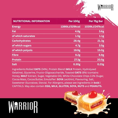 Warrior Raw Protein Bars