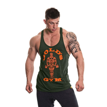 Gold's Gym Men's Muscle Joe Premium Stringer Vest