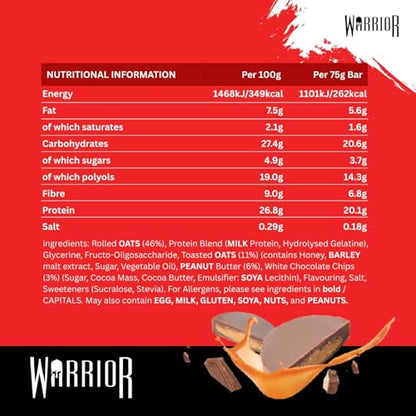 Warrior Raw Protein Bars