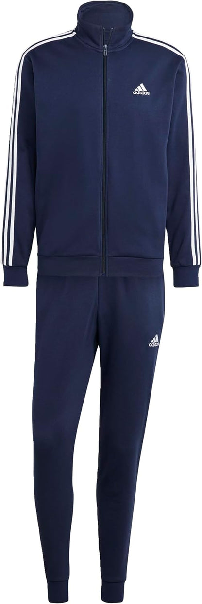 adidas Men's Basic 3-Stripes Tricot Track Suit