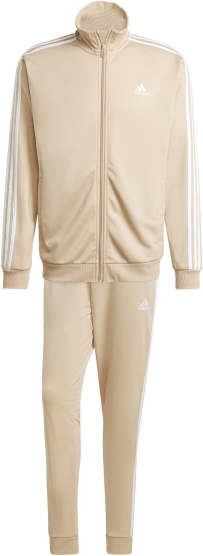 adidas Men's Basic 3-Stripes Tricot Track Suit