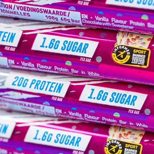 Grenade High Protein, Low Sugar Bar - White Chocolate Cookie, 12 x 60 g