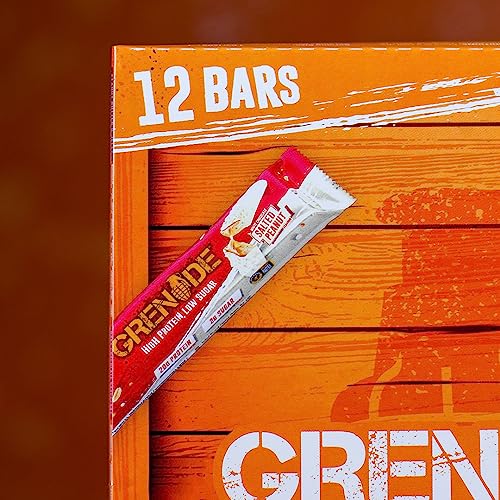 Grenade High Protein, Low Sugar Bar - White Chocolate Cookie, 12 x 60 g