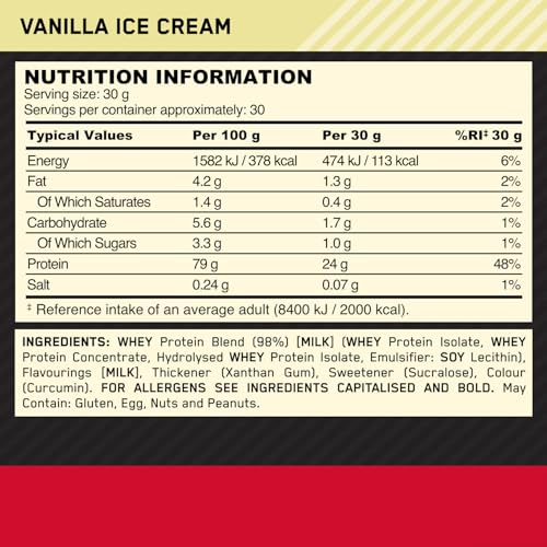 Optimum Nutrition Gold Standard Whey Protein