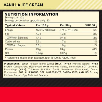 Optimum Nutrition Gold Standard Whey Protein