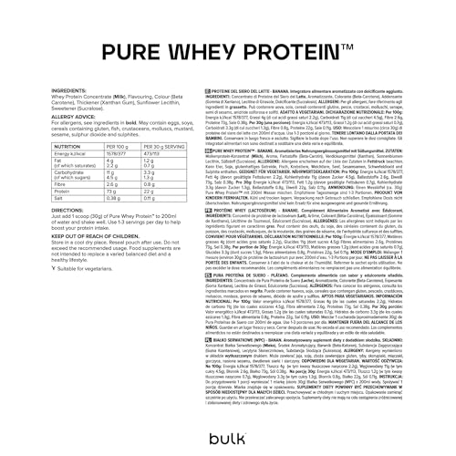 Bulk Pure Whey Protein Powder
