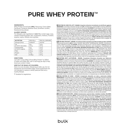 Bulk Pure Whey Protein Powder