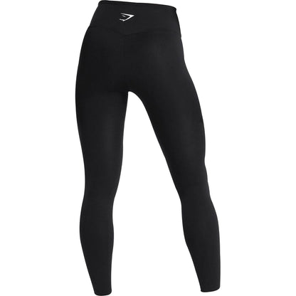 GYMSHARK 7/8 Womens Training Tights - Black