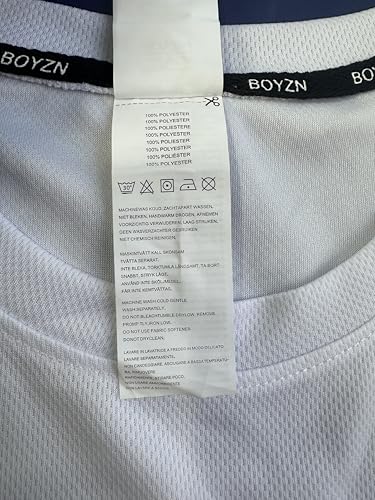 Boyzn 1, 3 or 5 Pack Men's Workout Running Shirts, Dry Fit Moisture Wicking T-Shirts, Sports Gym Athletic Short Sleeve Shirts