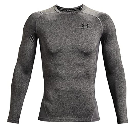 Under Armour Men's Ua Hg Armour Comp Ls Long-Sleeve Sports Top, Breathable Long-Sleeved Top for Men (Pack of 1)