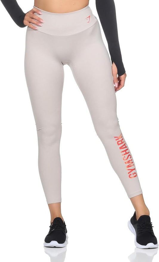 GYMSHARK Women's Essentials Graphic Leggings, Tights