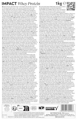 Myprotein Impact Whey Protein Powder