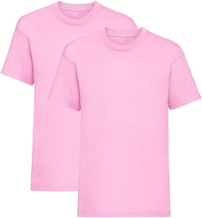 Listers Schoolwear Boys T-Shirt (Pack of 2) 100% Cotton 1-15 Years