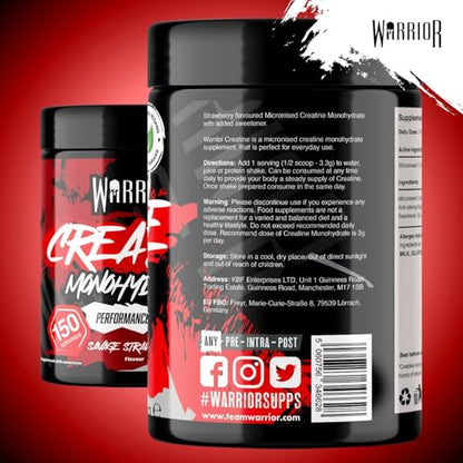 Warrior Creatine Monohydrate Powder 300g