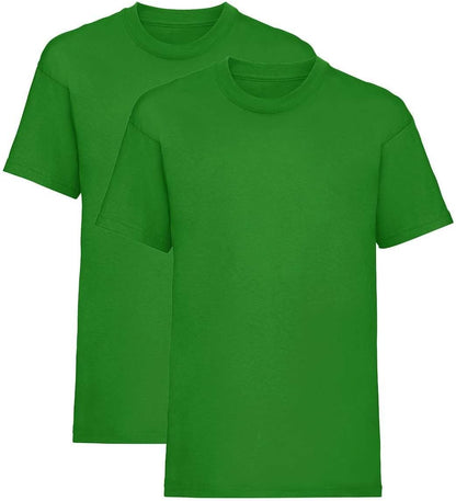 Listers Schoolwear Boys T-Shirt (Pack of 2) 100% Cotton 1-15 Years