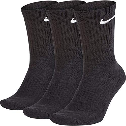 NIKE Unisex U Nk Everyday Cush Crew 3pr Socks