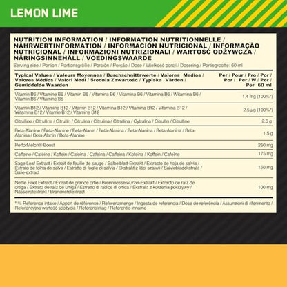 Optimum Nutrition Gold Standard Pre-Workout Energy Shot