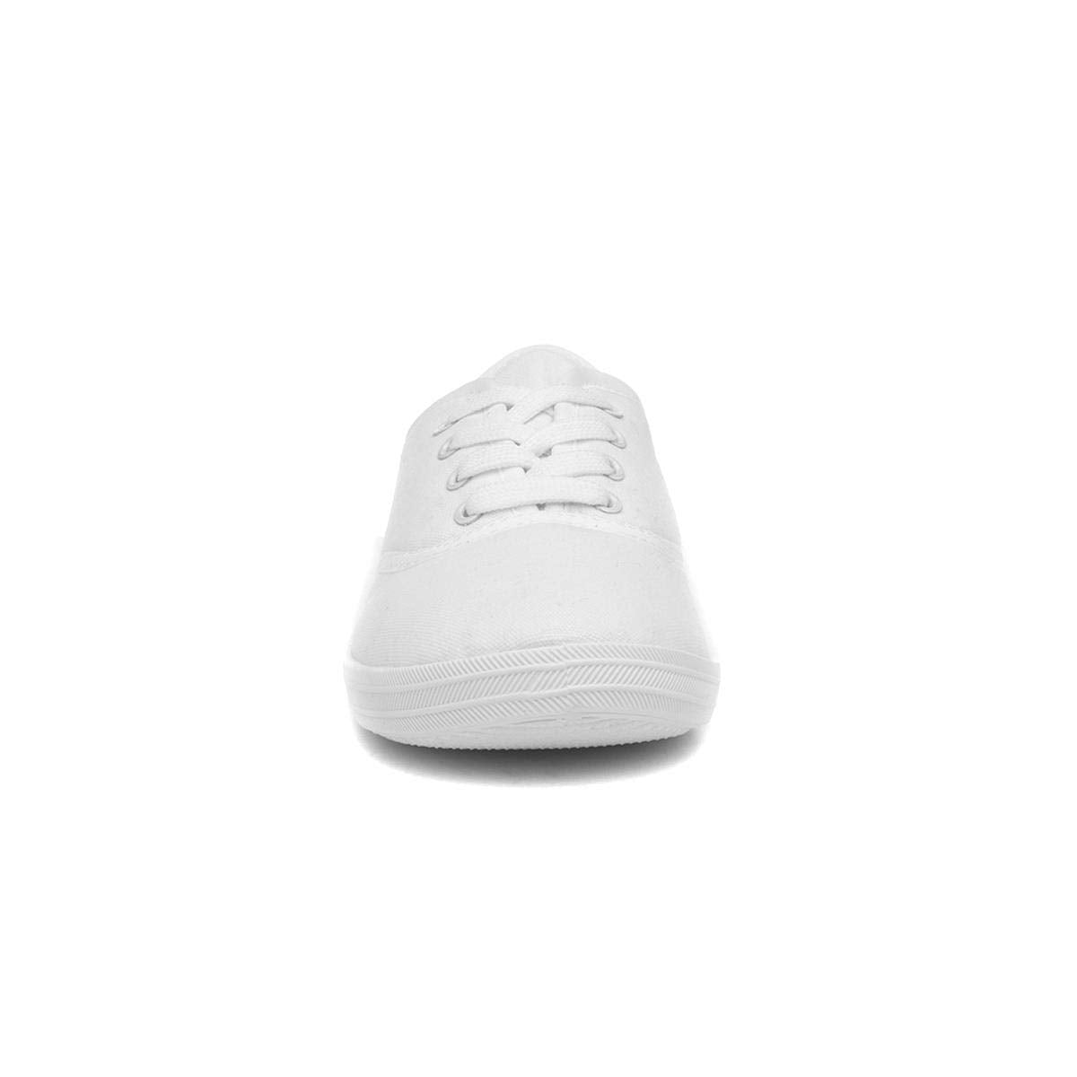 Red Fish Tai Womens Black Lace Up Canvas Shoe