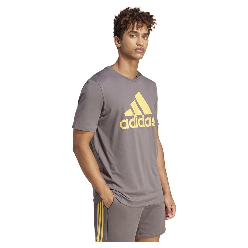 adidas Men's Essentials Single Jersey Big Logo Tee T-Shirt