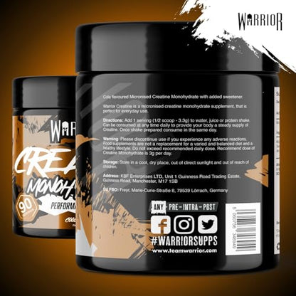 Warrior Creatine Monohydrate Powder 300g