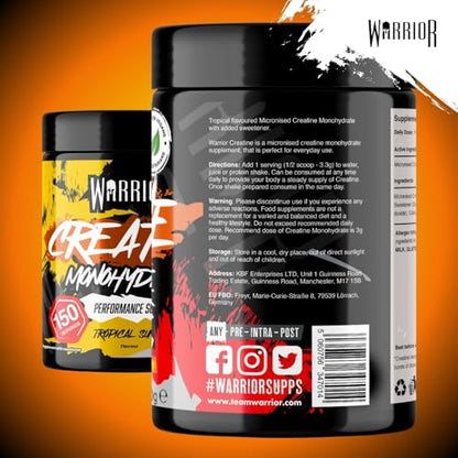 Warrior Creatine Monohydrate Powder 300g