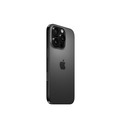 Apple iPhone 16 Pro 256 GB: 5G Mobile phone with Camera Control, 4K 120 fps Dolby Vision and a Huge Leap in Battery Life. Works with AirPods; Black Titanium