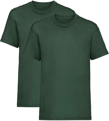 Listers Schoolwear Boys T-Shirt (Pack of 2) 100% Cotton 1-15 Years
