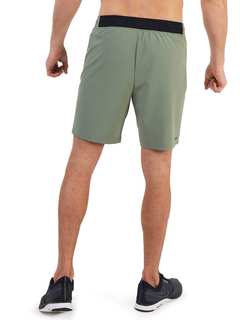 TCA Elite Tech Lightweight Mens Running Shorts Men Gym Shorts with Zip Pockets