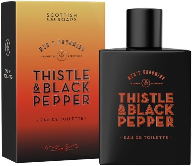 Scottish Fine Soaps Men's Grooming Thistle & Black Pepper Eau de Toilette 50ml