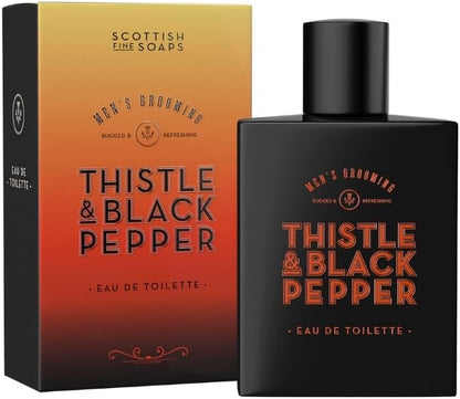 Scottish Fine Soaps Men's Grooming Thistle & Black Pepper Eau de Toilette 50ml