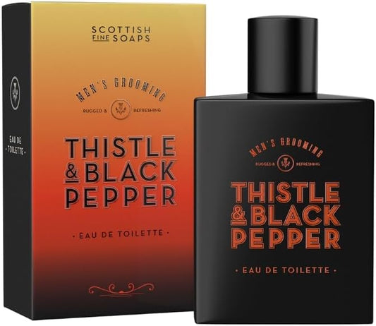Scottish Fine Soaps Men's Grooming Thistle & Black Pepper Eau de Toilette 50ml