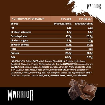Warrior Raw Protein Bars