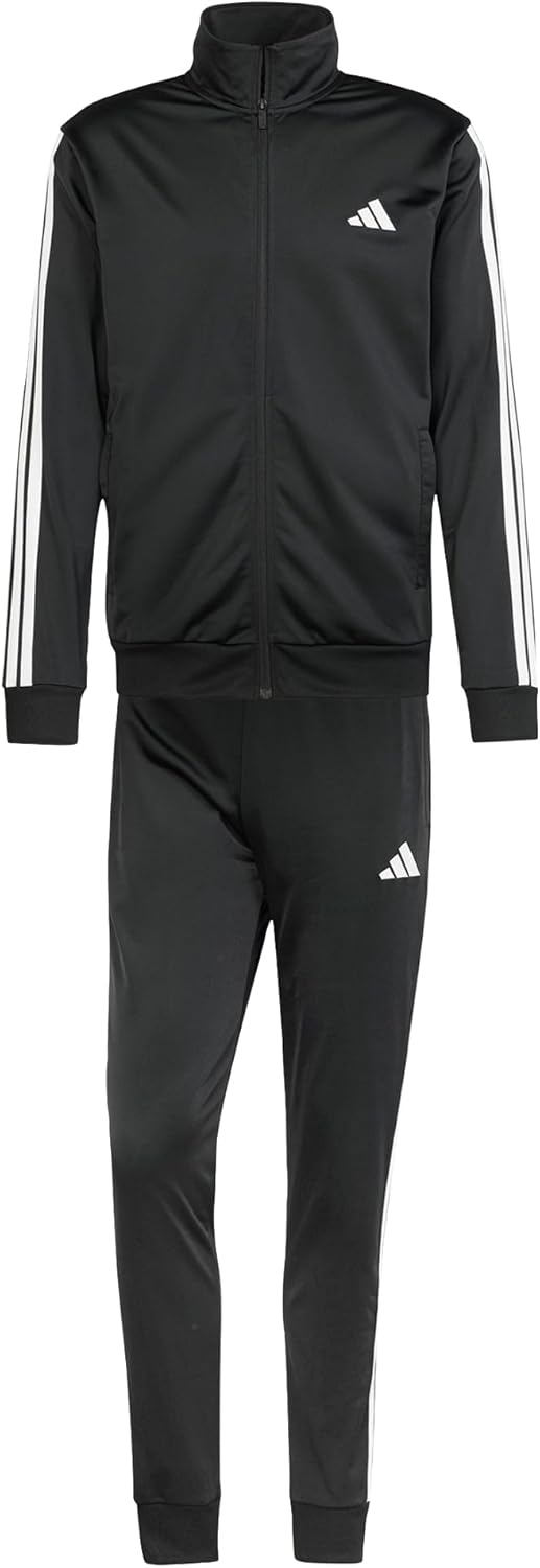 adidas Men's Sportswear Basic 3 Stripes Tricot Tracksuit